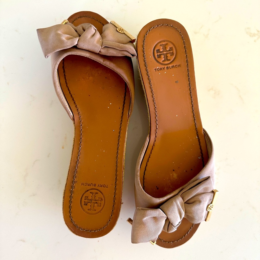 Tory Burch wedge sandals